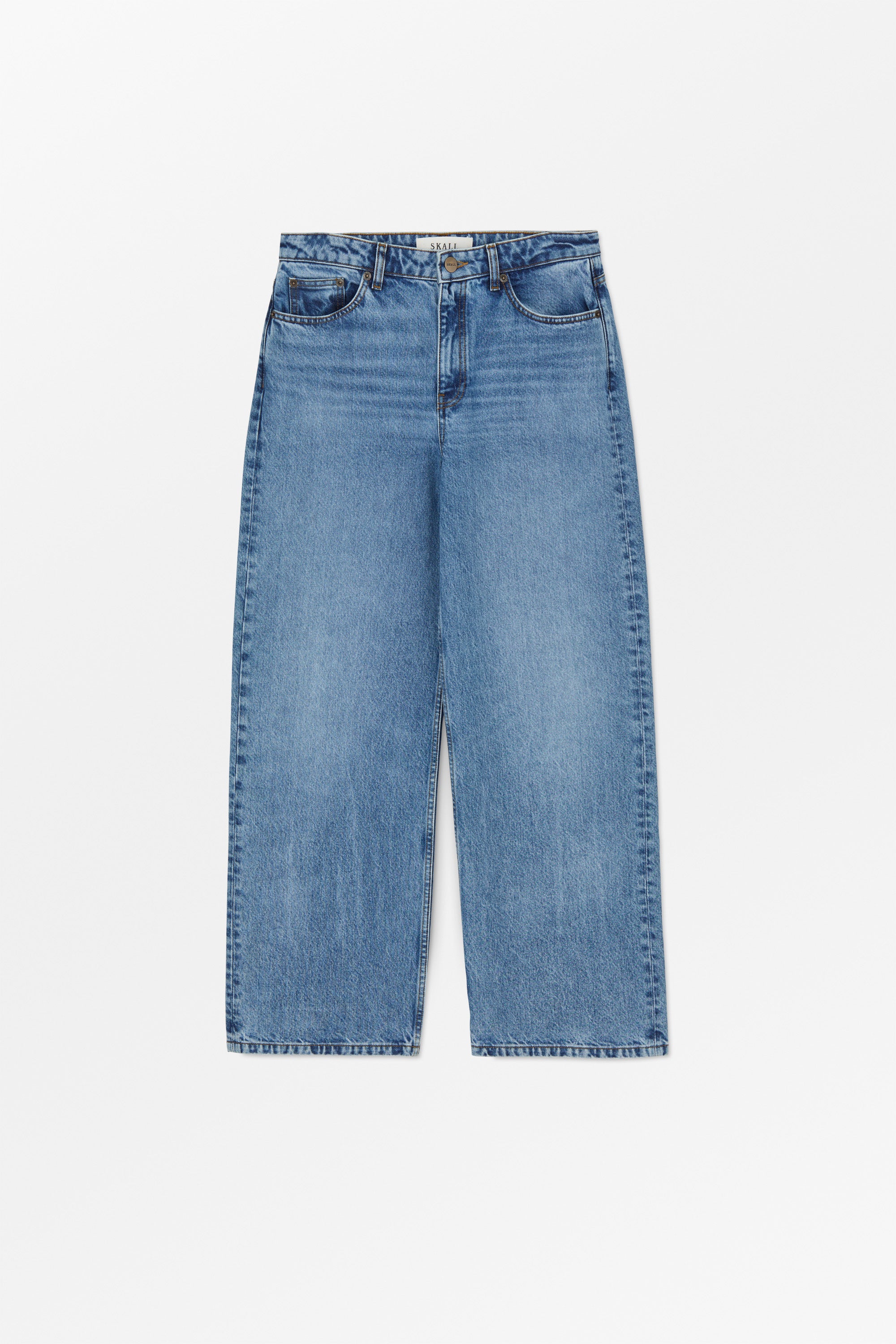 Skall Studio Willow wide jeans Jeans Worn mid blue